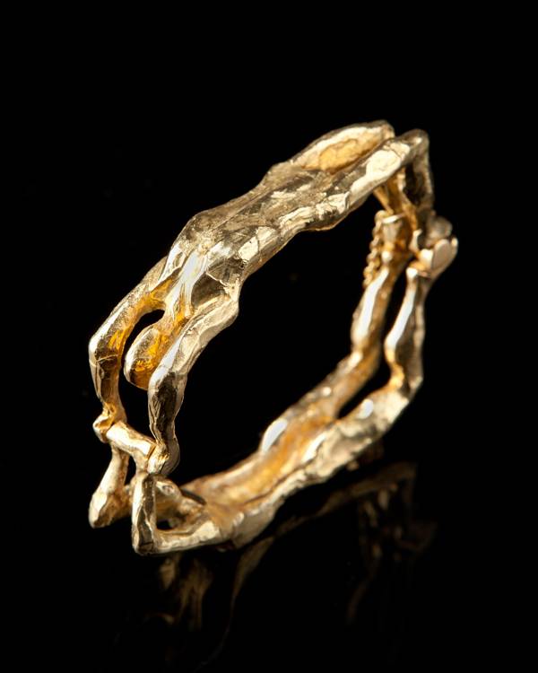AYRTON | Gold acrobat bracelet